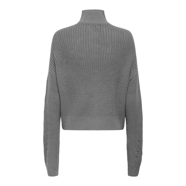 Jacqueline de Yong Justy ice l/s short zip cardigan 15315058 large