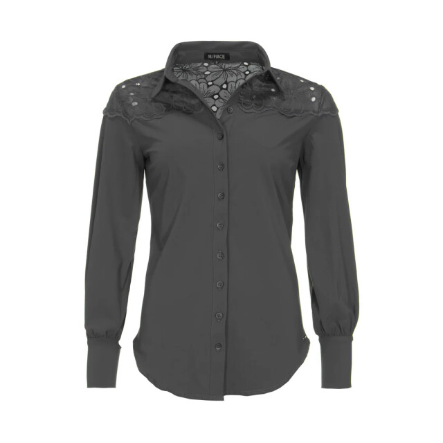 Mi Piace Travel blouse dark grey MP202435 large
