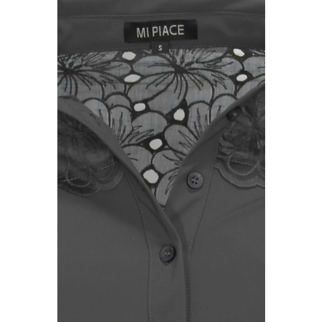 Mi Piace Travel blouse dark grey MP202435 large