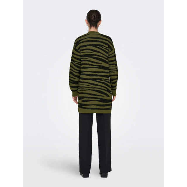 Jacqueline de Yong Lorraine animal l/s long cardigan 15328366 large