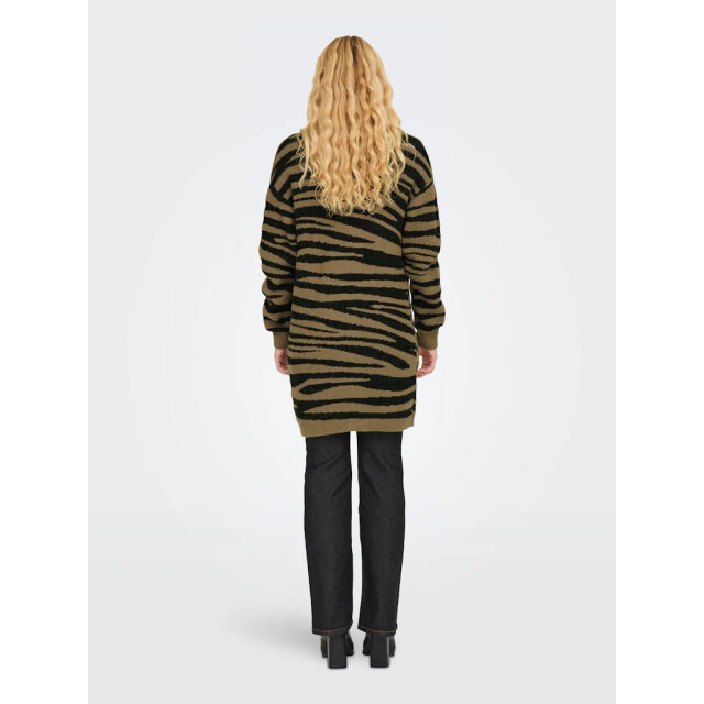 Jacqueline de Yong Lorraine animal l/s long cardigan 15328366 large