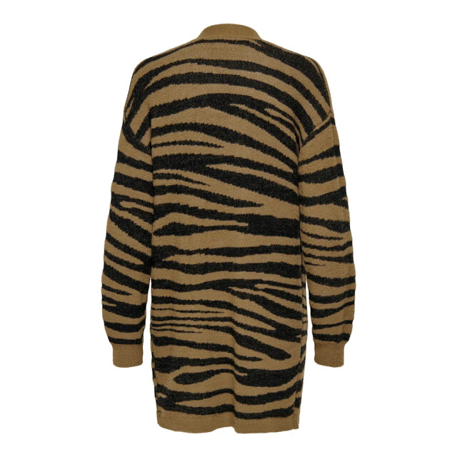 Jacqueline de Yong Lorraine animal l/s long cardigan 15328366 large