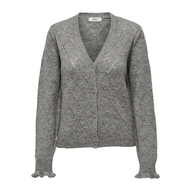 Jacqueline de Yong Letty l/s v-neck struc cardi knt 15309447 large