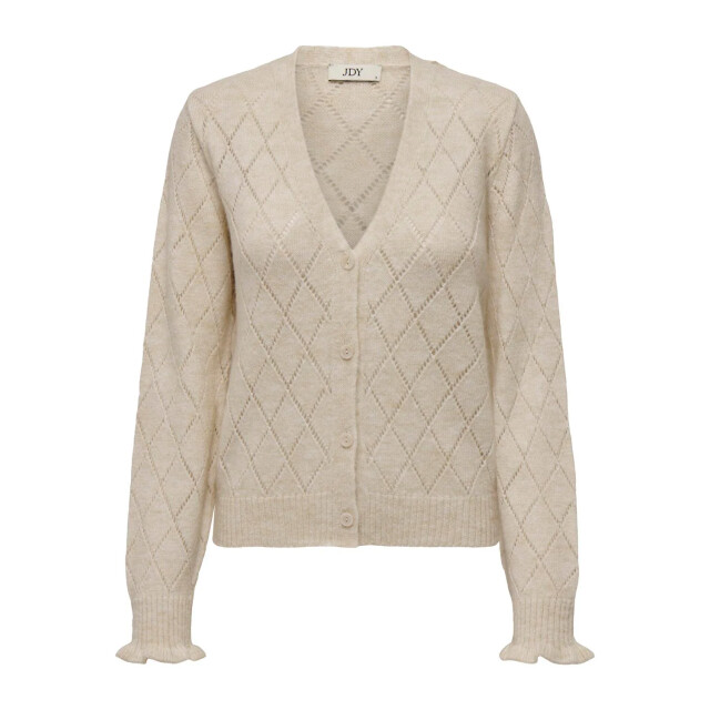 Jacqueline de Yong Letty l/s v-neck struc cardi knt 15309447 large