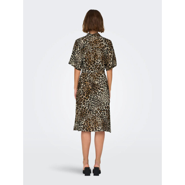 Jacqueline de Yong Barbara 2/4 midi shirt dress 15323341 large