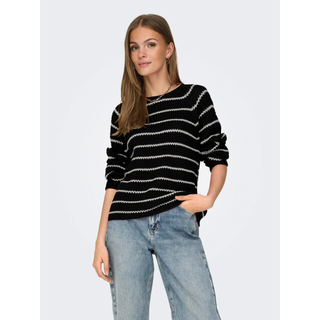 Jacqueline de Yong Ellen l/s oneck raglan pullover knt 15312077 large