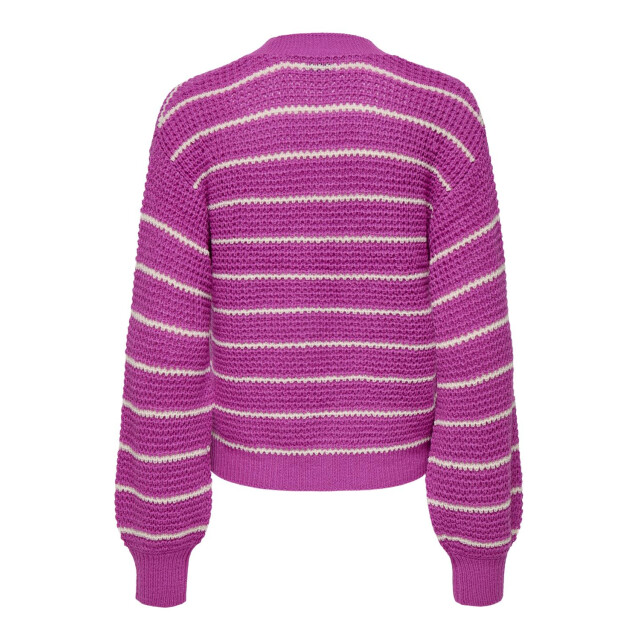 Jacqueline de Yong Ellen l/s v-neck stripe cardigan 15328338 large