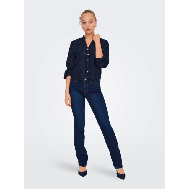 Jacqueline de Yong Ditte l/s embroderie shirt 15328411 large