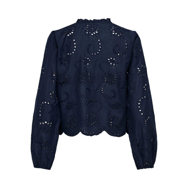Jacqueline de Yong Ditte l/s embroderie shirt 15328411 large