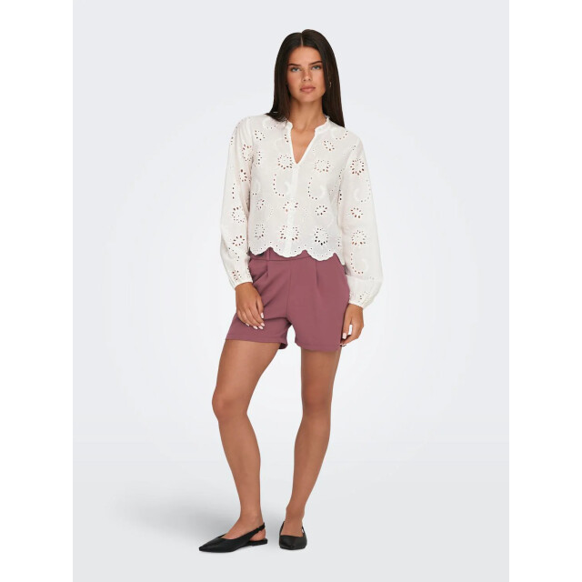 Jacqueline de Yong Ditte l/s embroderie shirt 15328411 large