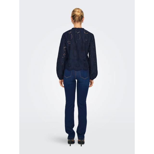Jacqueline de Yong Ditte l/s embroderie shirt 15328411 large