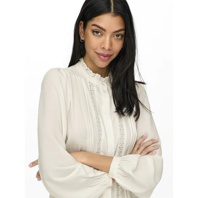 Jacqueline de Yong Ellis l/s lace shirt JDYELLIS L/S LACE SHIRT large