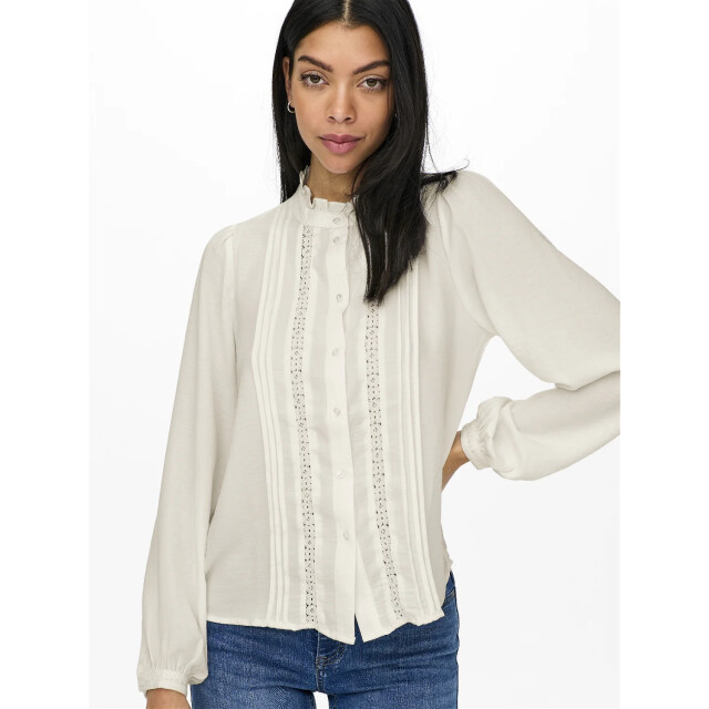Jacqueline de Yong Ellis l/s lace shirt JDYELLIS L/S LACE SHIRT large