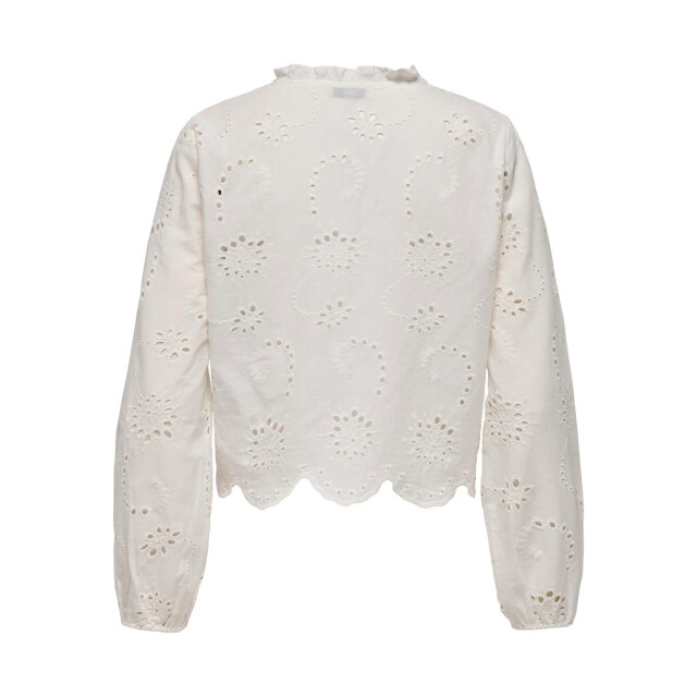 Jacqueline de Yong Ditte l/s embroderie shirt 15328411 large