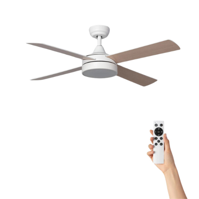 Ventiluxe Plafondventilator rocco met verlichting Ø132cm 6 snelheden afstandsbediening - 2881848 large