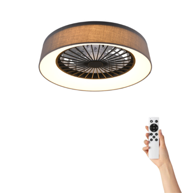 Ventiluxe Plafondventilator ella met verlichting Ø47cm 3 snelheden afstandsbediening - 2881831 large