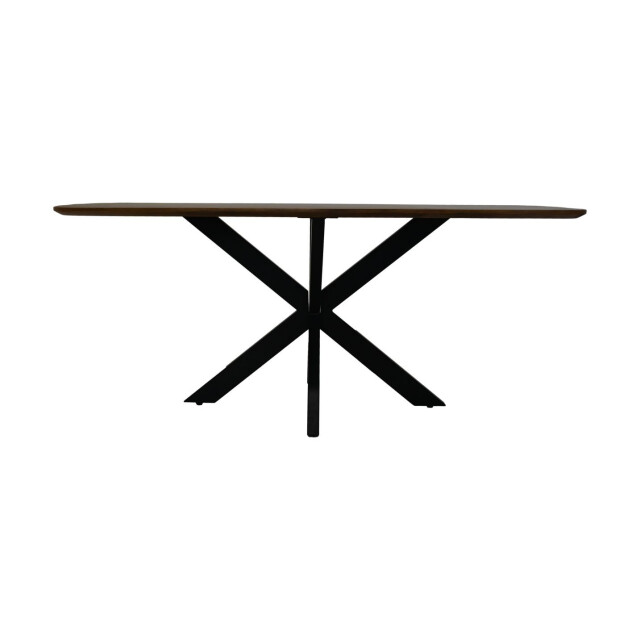 HSM Collection -danish eettafel-220x110x76--mango/metaal 2923911 large