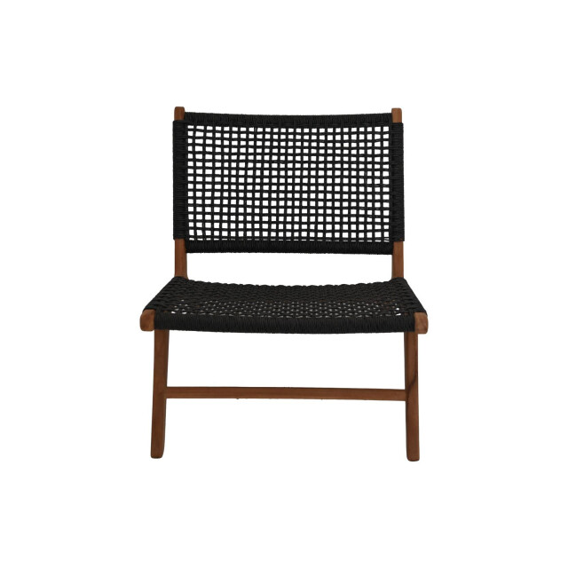 HSM Collection -tuin loungestoel rio kd-66x80x65--teak/bananenblad 2922911 large