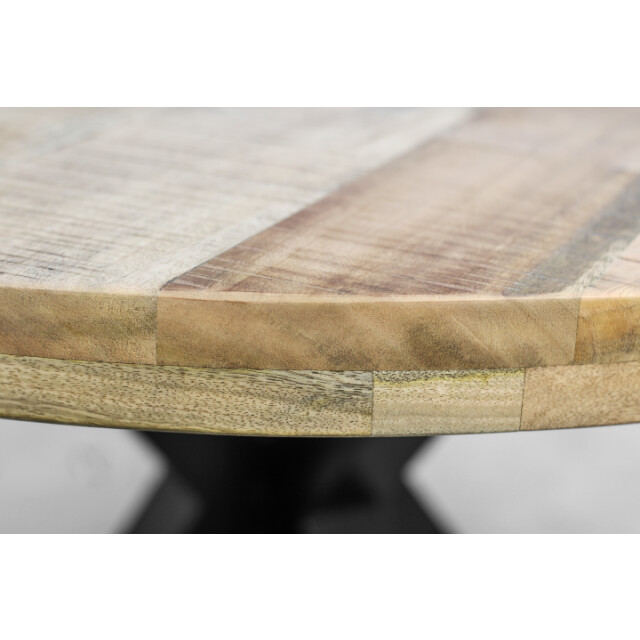 HSM Collection -ovaal salontafelblad portland-130x80x5--mango 2922671 large