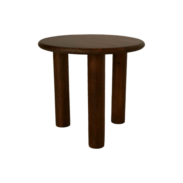 HSM Collection -ronde bijzettafel pillar-50x50x45--mango 2923251 large