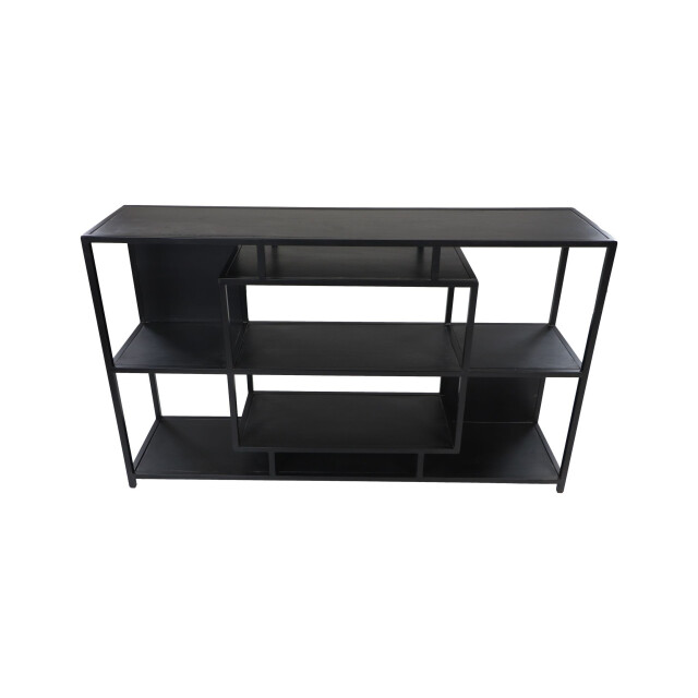 HSM Collection -open vakken dressoir-150x35x90--mango/metaal 2922412 large