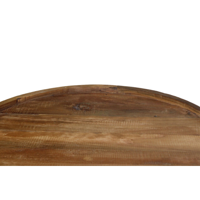 HSM Collection -bijzettafel met hairpin poten-ø60x40--teak/metaal 2923052 large