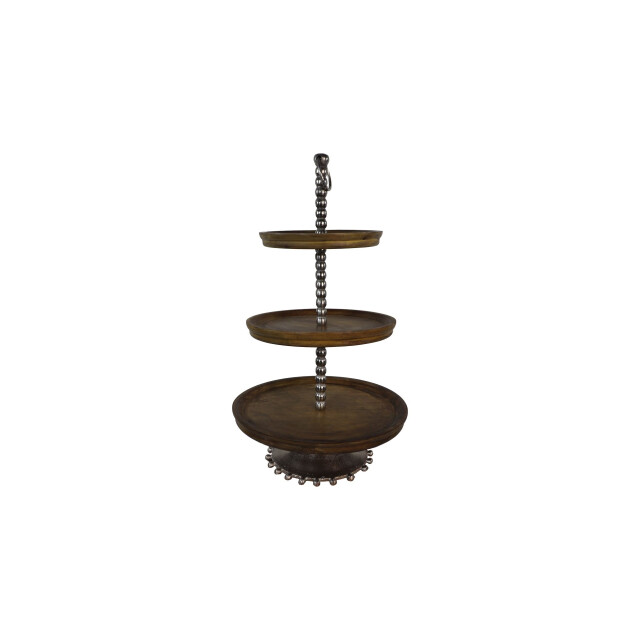 HSM Collection -etagere -36x36x60--mango/metaal 2923429 large