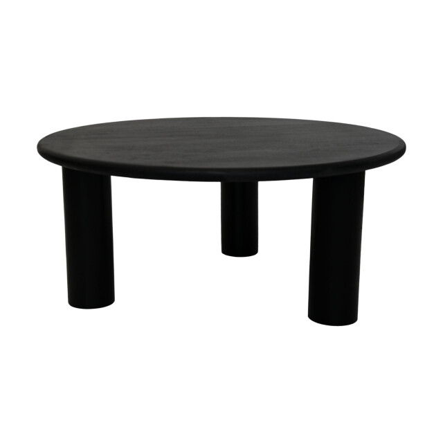 HSM Collection -ronde salontafel pillar-80x80x35--mango 2923248 large