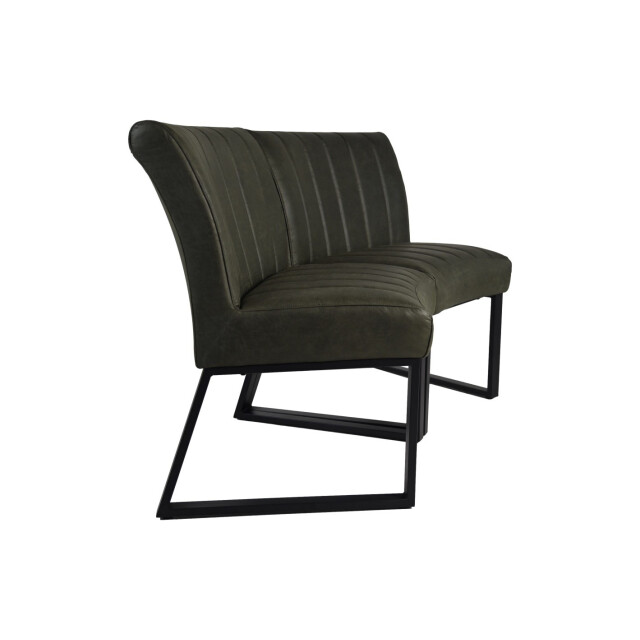 HSM Collection -eetkamerbank texas-68x55x88--leder/metaal 2925968 large
