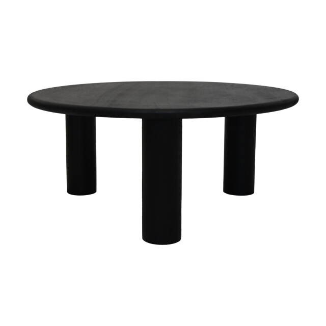 HSM Collection -ronde salontafel pillar-80x80x35--mango 2923248 large