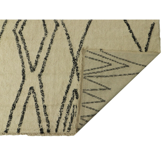 HSM Collection -vloerkleed dubbel ruit -200x300--katoen 2923508 large