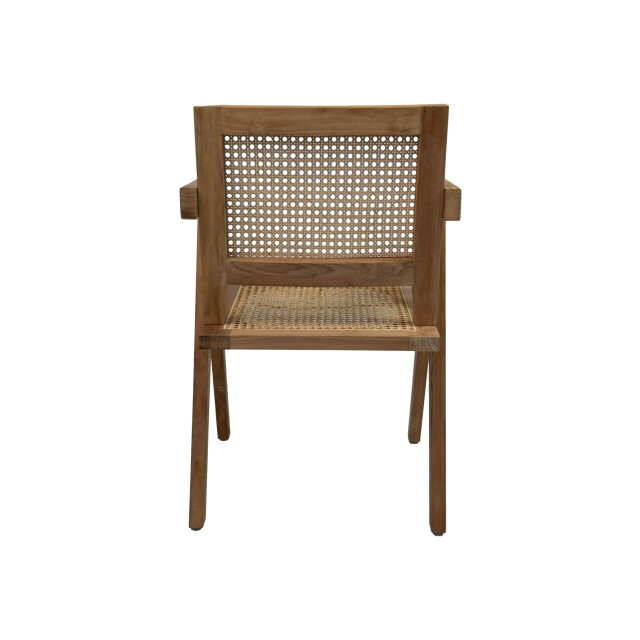 HSM Collection -eetkamerstoel-56x52x83--rotan/teak 2922966 large