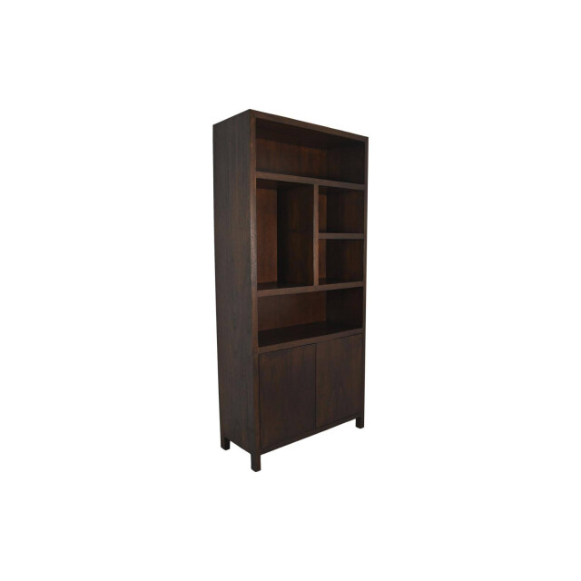 HSM Collection -wandkast met 5 vakken l-100x42x215--teak fineer 2922626 large
