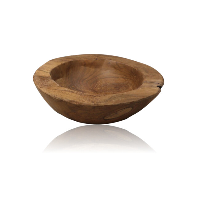 HSM Collection -fruitschaal small-ø20-27x6-10--teak 2923506 large