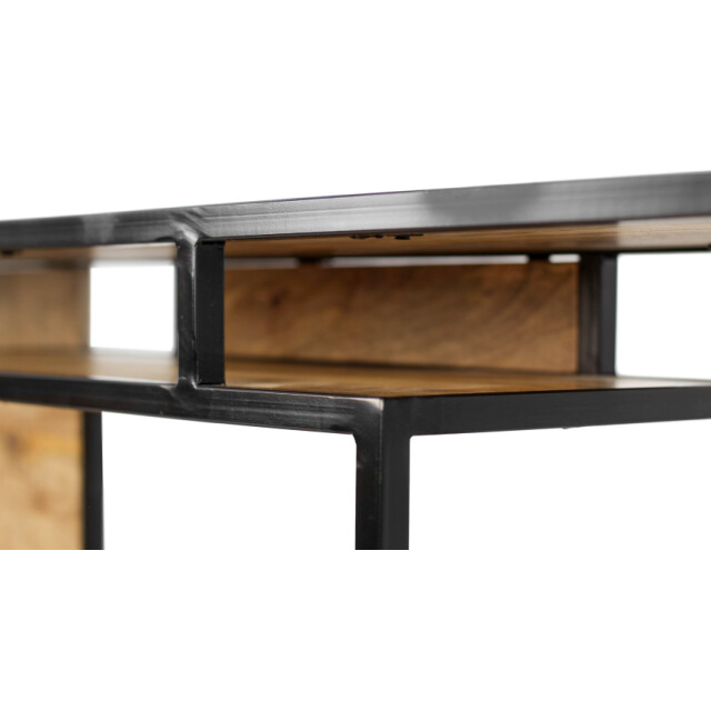 HSM Collection -open vakkenkast levels-150x35x90--mango/metaal 2922607 large