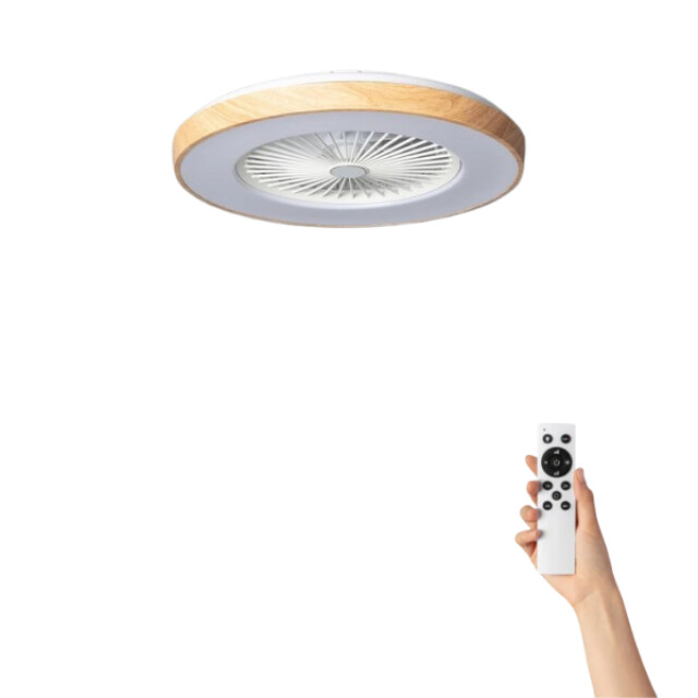 Cool Breeze Plafondventilator agma met verlichting Ø58cm 6 snelheden afstandsbediening - 2906980 large