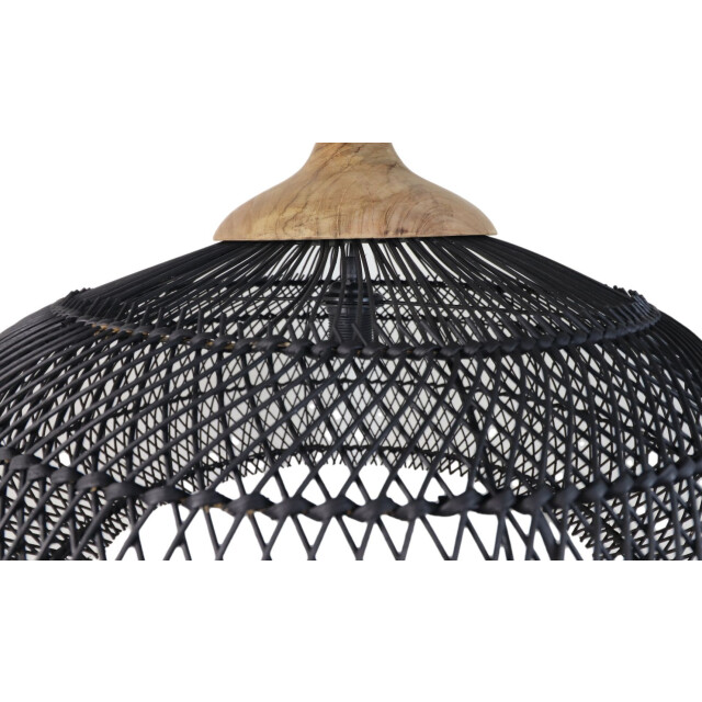 HSM Collection -hanglamp-65x65x40--rotan/teak 2923626 large