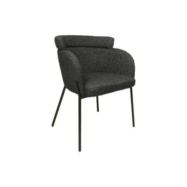 HSM Collection -eetkamerstoel luca s/2-57x60x81--stof/metaal 2922948 large