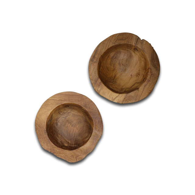 HSM Collection -fruitschaal small-ø20-27x6-10--teak 2923506 large