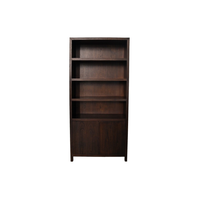 HSM Collection -wandkast met 4 vakken-100x42x215--teak fineer 2922625 large