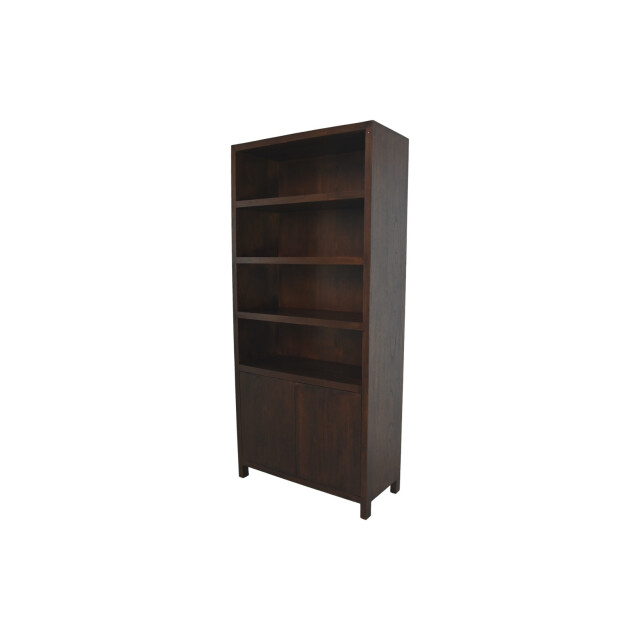 HSM Collection -wandkast met 4 vakken-100x42x215--teak fineer 2922625 large