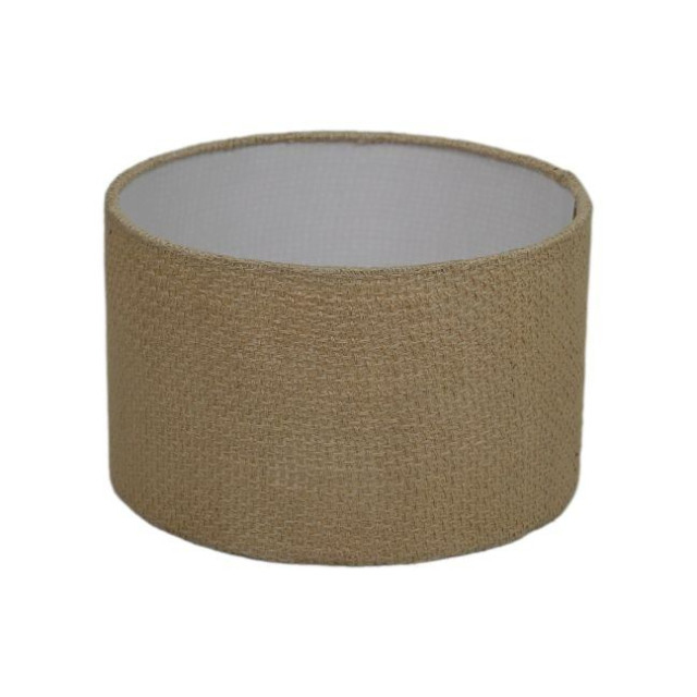 HSM Collection -ronde lampenkap-ø32x20--jute 2923644 large