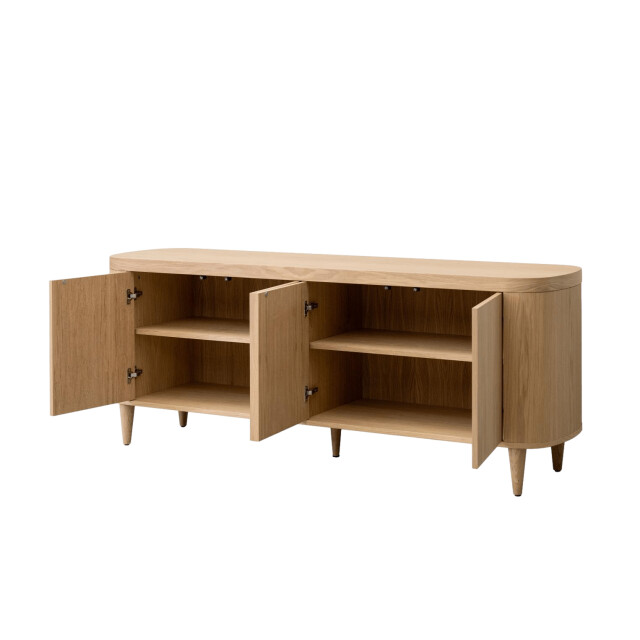 HSM Collection -dressoir dune 4 deur-200x50x77,5--eiken 2935976 large