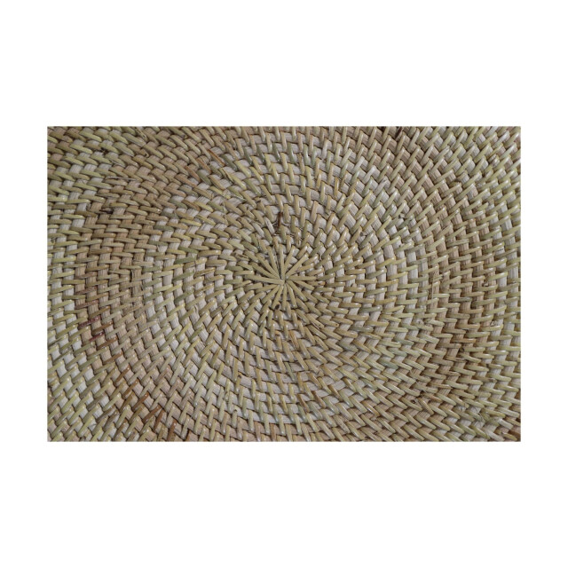 HSM Collection -ronde placemat set -40x40x2--rotan 2923564 large