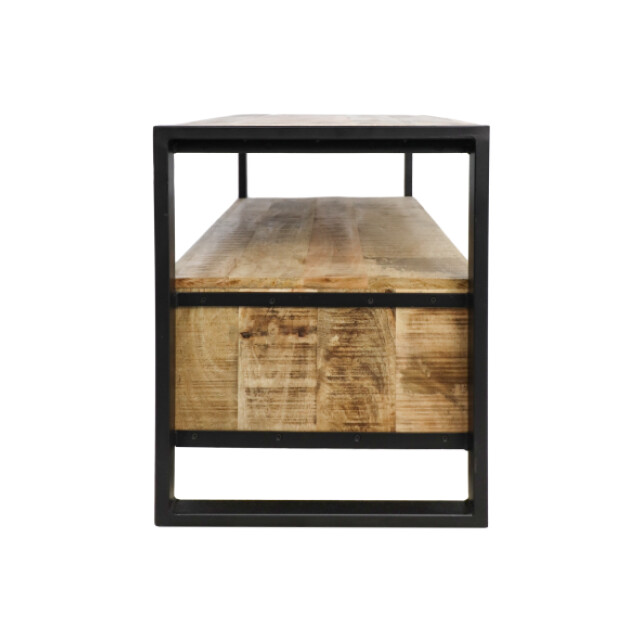 HSM Collection -tv meubel havana 3 la-150x45x60--mango/metaal 2922644 large