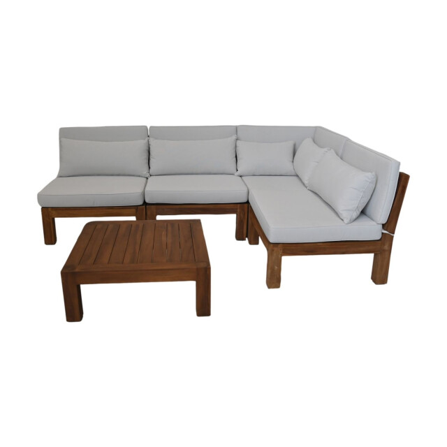 HSM Collection -vierkante tuinsalontafel aruba-80x80x30--teak 2923705 large