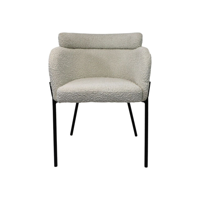 HSM Collection -eetkamerstoel luca s/2-57x60x81--stof/metaal 2922945 large