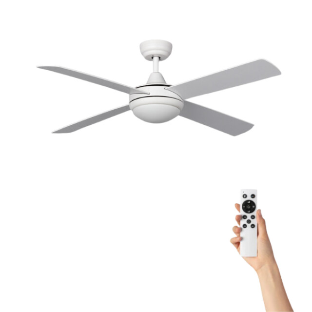 Ventiluxe Plafondventilator baffon met verlichting Ø132cm 6 snelheden afstandsbediening - 2881855 large