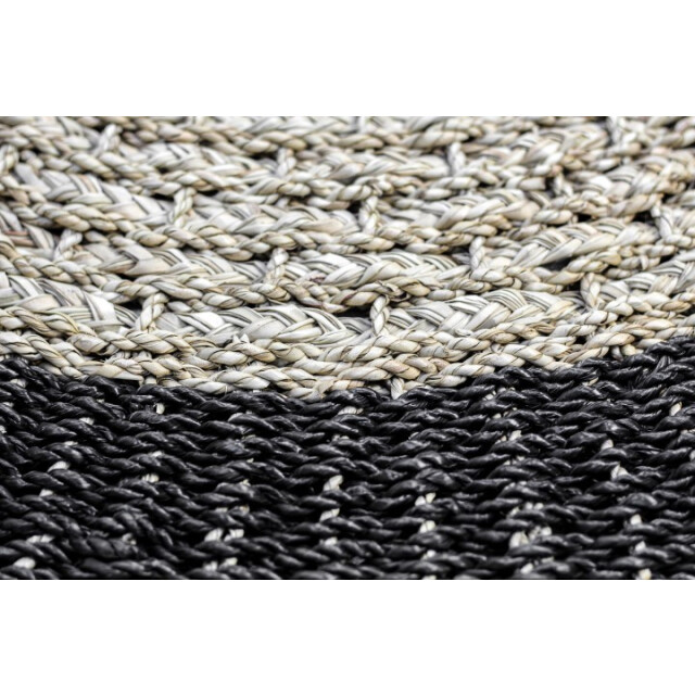 HSM Collection -vloerkleed malibu -ø100--raffia/zeegras 2923515 large