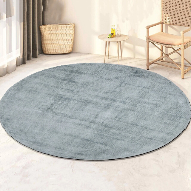 Velaar Milan königlich viscose vloerkleed rond laagpolig 115 cm rond 3038547 large